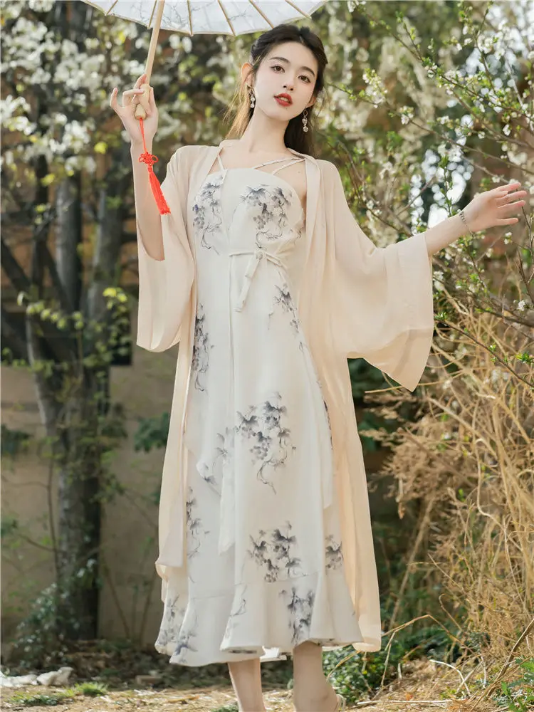 Китайское платье Элегантный элитный кардиган высокого качества