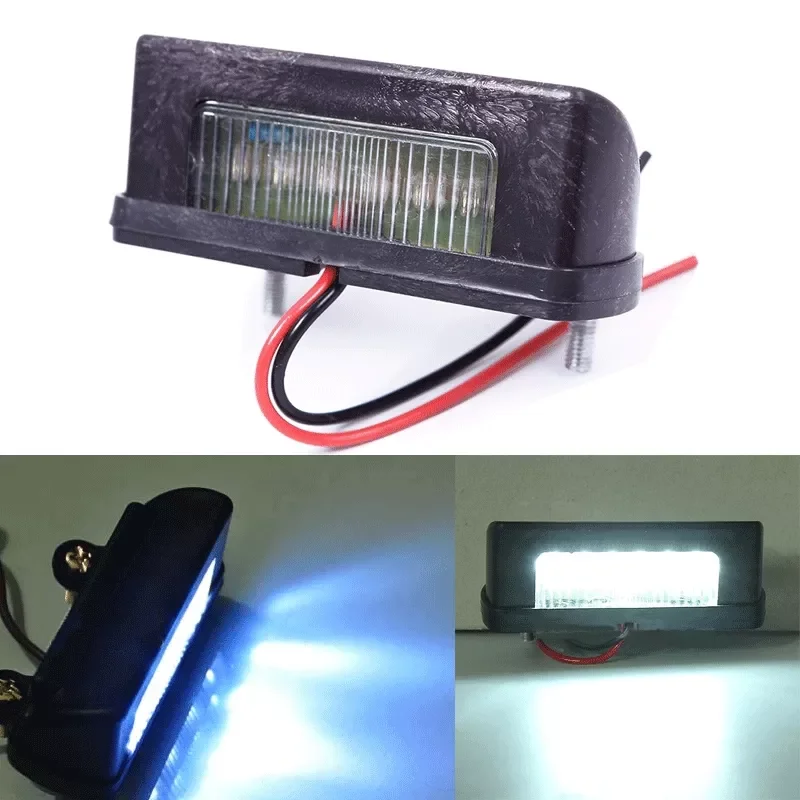 

1Pc Hot Practical 12V LED Number Licence Plate Light Rear Tail Lamp Truck Trailer Lorry #63588