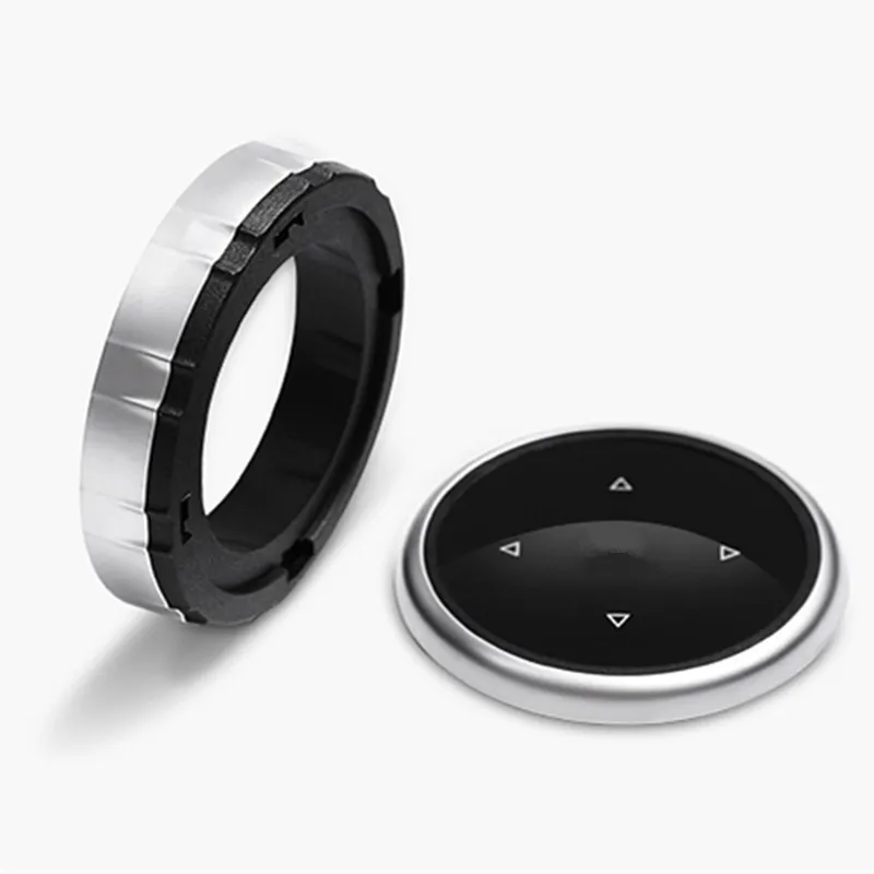 Автомобильные мультимедийные пуговицы iDrive наклейки с эмблемой для BMW X1 X3 X5 X6 F30 E90