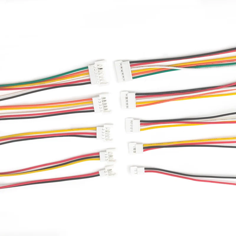 

10 Pairs MX2.0 2.0mm Wire Cable Connector MX Plug Male & Female 3.7v Battery Charging Cable Aerial Docking 2P 3P 4P 5P 6P