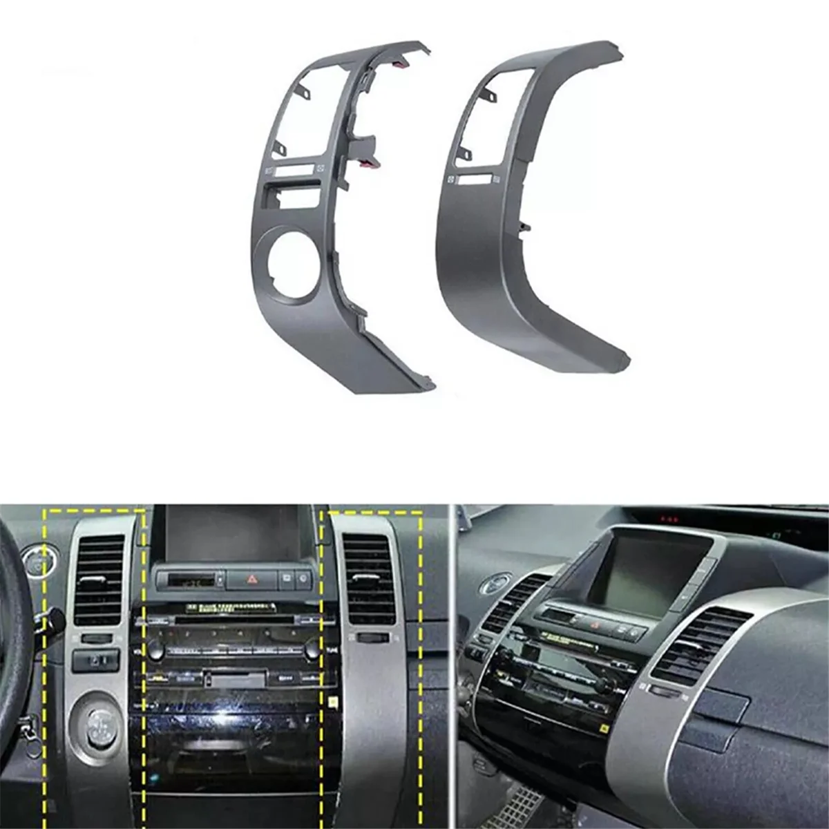 Автомобильный кондиционер с левым рулем для Toyota Prius 2004-2009 накладка на