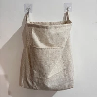 Hanging Laundry Hamper Bag With Zipper Over The Door Clothes,Toys and Sundries Storage Bags for Saving Space