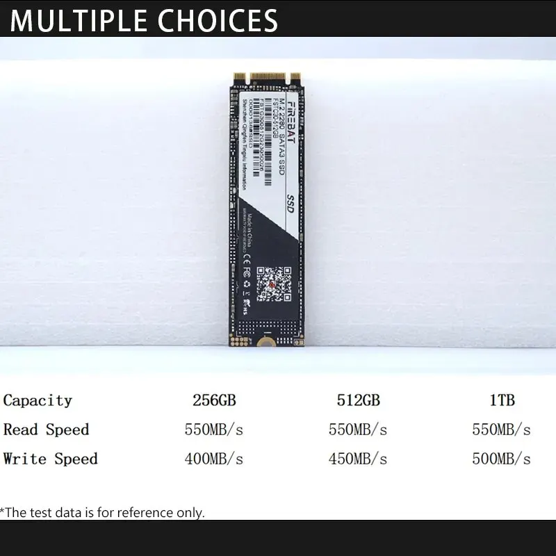 FIREBAT M2 SSD Внутренний Твердотельный Накопитель SATA NGFF 2280 — Доступен В 64 ГБ 128 256 512