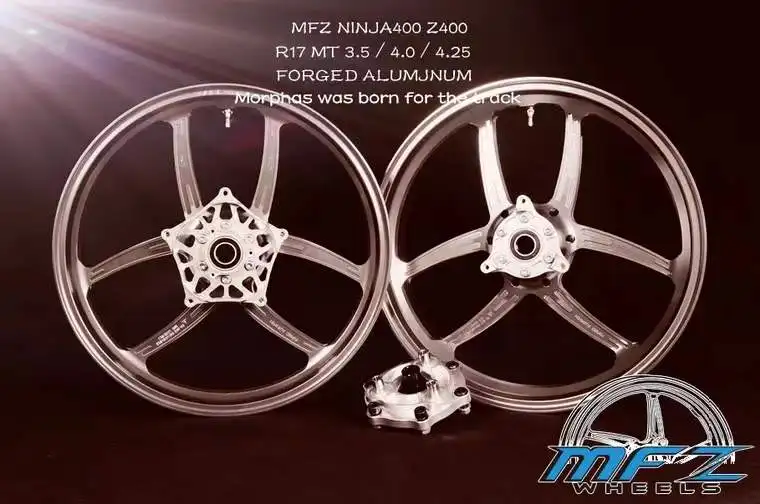 Mfz-racing Twin Star Style Kawasaki Ninja 400 Z400 модифицированные легкие кованые колеса