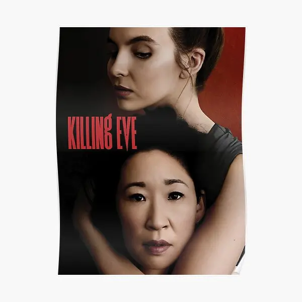 

1 постер Killing Eve S1, винтажная домашняя живопись, настенное украшение, комната искусства, Современная роспись, смешная картина, Декор без рамки