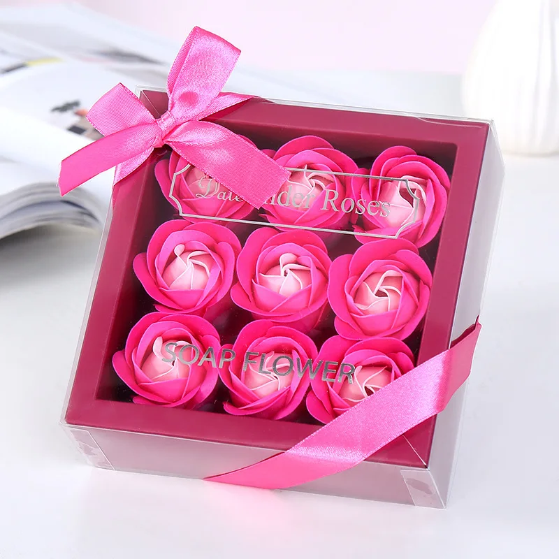 Декоративные цветы для мыла 9 шт./коробка