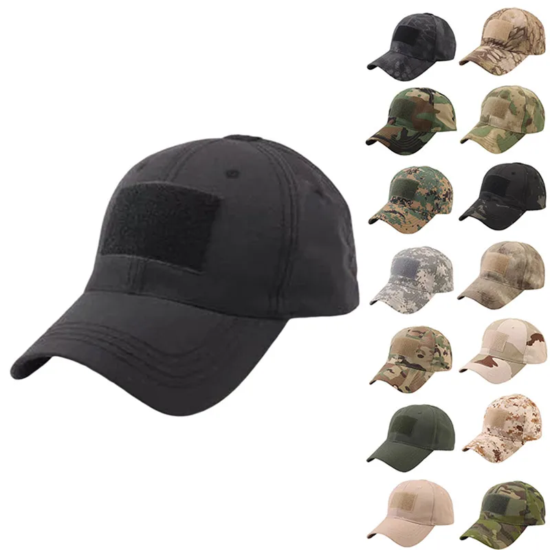 

Camouflage Hat Outdoor Baseball Cap Simplicity Tactical Military Army Camo Hunting Hiking Hats Sport Cycling Caps For Men Adult