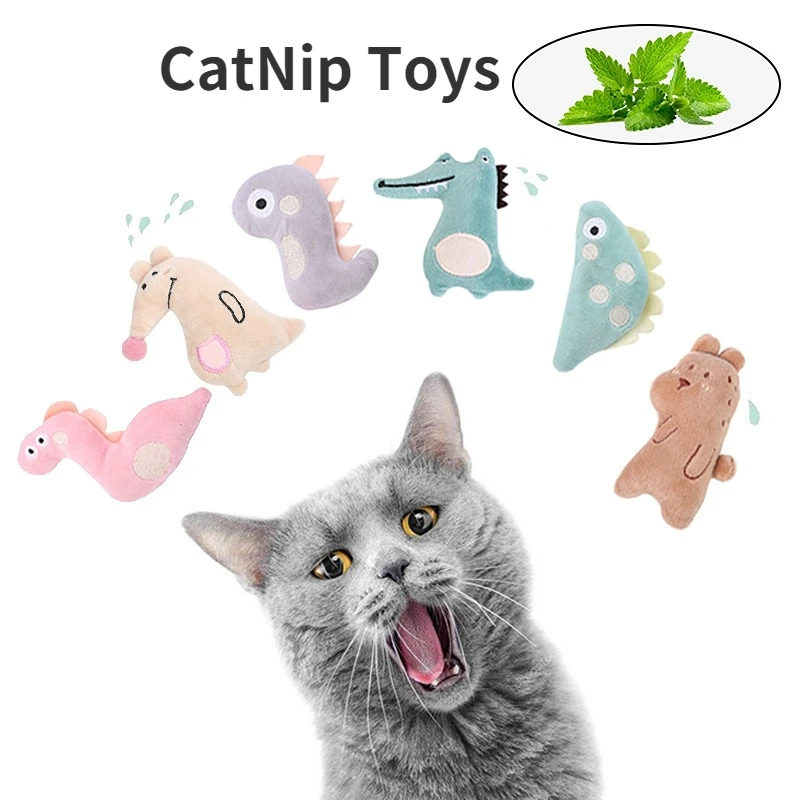 

Teeth Grinding Catnip Toys Funny Interactive Plush Cat Toy Pet Kitten Chewing Vocal Toy Claws Thumb Bite Cat mint For Cats hot