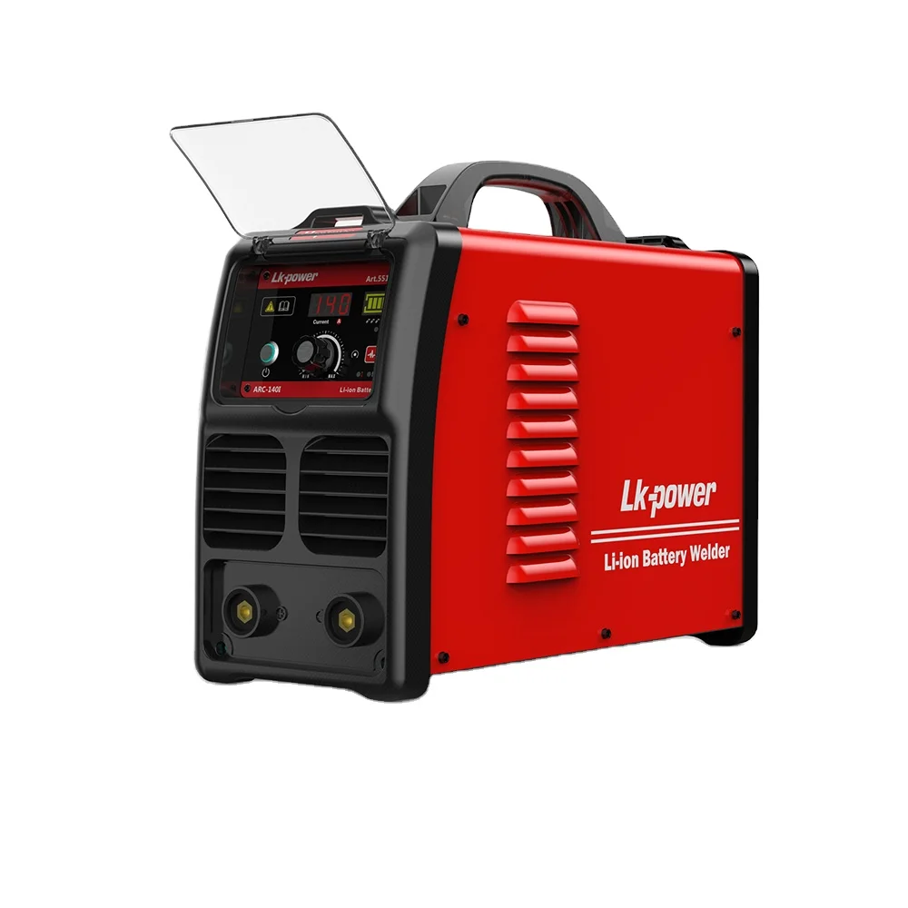 

Portable cordless welder rechargeable battery MMA welding machine LKPOWER arc welder