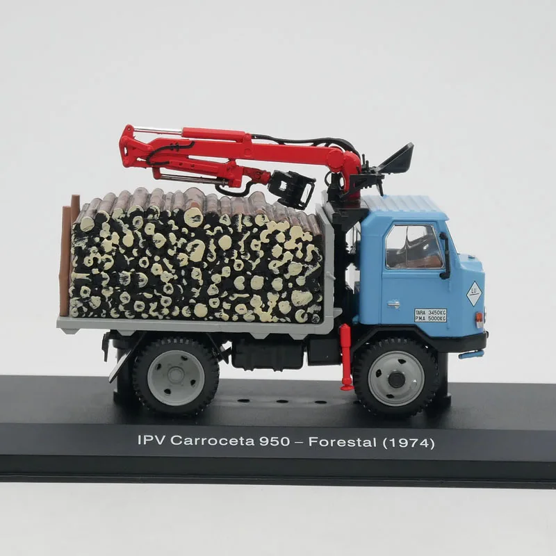 Литой под давлением масштаб 1:43 IPV Carroceta 950 1974 деревянный грузовик имитация модели