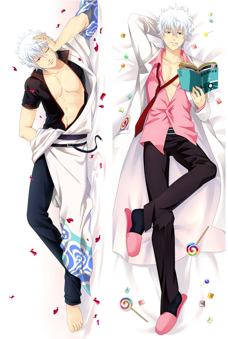 

Наволочка для обнимания Gintama Sakata Gintoki Dakimakura в японском стиле аниме