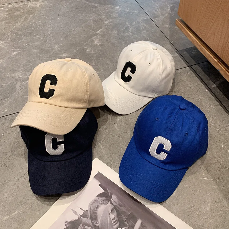 

Designer Hat Fashion C Baseball Cap Kpop Hat Unisex Casual 11 Colors Adjustable Back Couples Travel New Shade Summer Hat