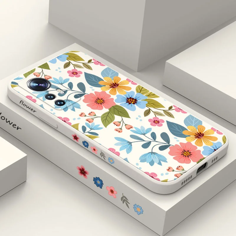 

Spring Garden Phone Case For Xiaomi Mi 13 12S 12 11 Ultra 10 9 12T 11T 10T 9T Pro Lite Poco F5 F4 X4 M4 F3 X3 Pro 4G 5G GT Cover