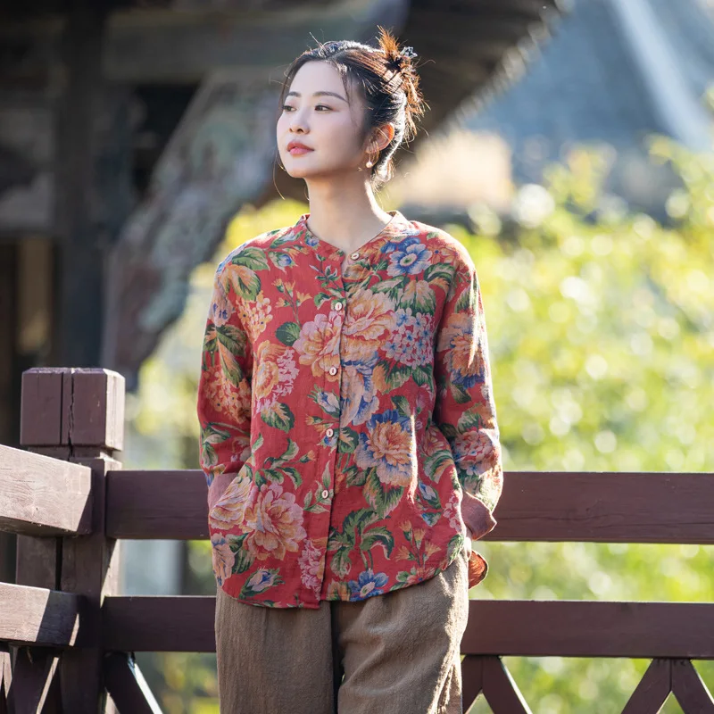 Рисунок 2 - Женская винтажная рубашка с длинным рукавом