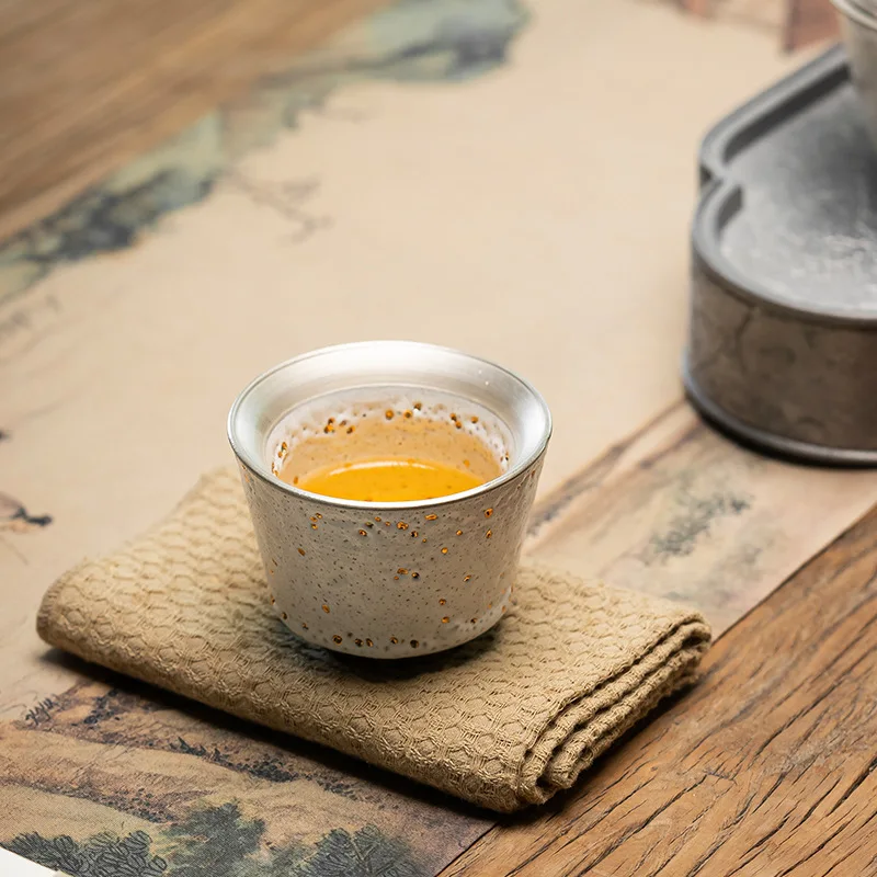 Чашка Цжиньаньшань с рудной глазурью Zhiye высококачественная керамическая личная