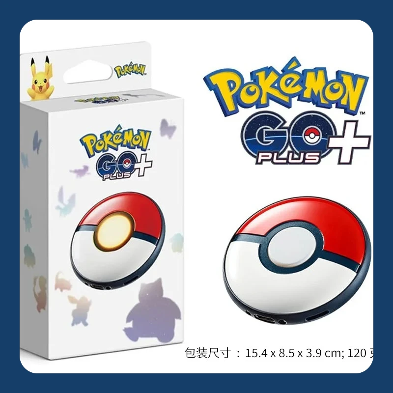 Фото Аксессуары для детектора сна Pokemon GO Plus от Bandai, оригинальные, в наличии, рождественские подарки для детей и друзей, в наличии №1