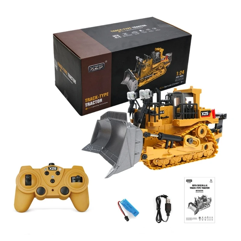 

Имитация Pushdozer, инженерный шарнирный игровой автомобиль, игрушка для малышей, рождественский подарок