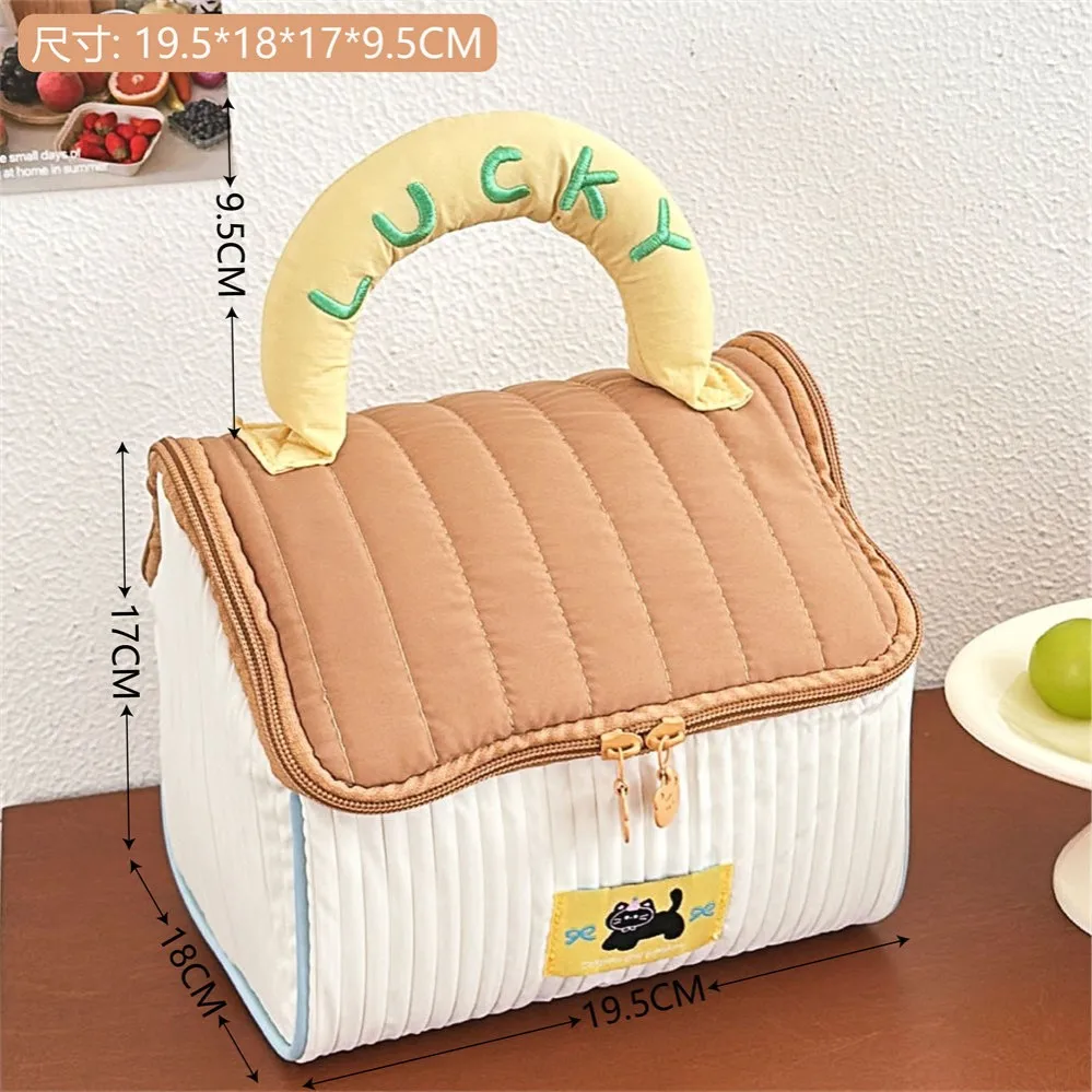 Большая косметичка милая Дамская для женщин сумка туалетных принадлежностей