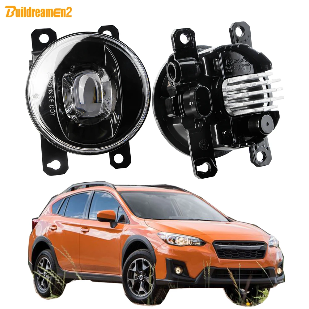 2 х 30 Вт H11 Автомобильные передние противотуманные фары в сборе со светодиодной