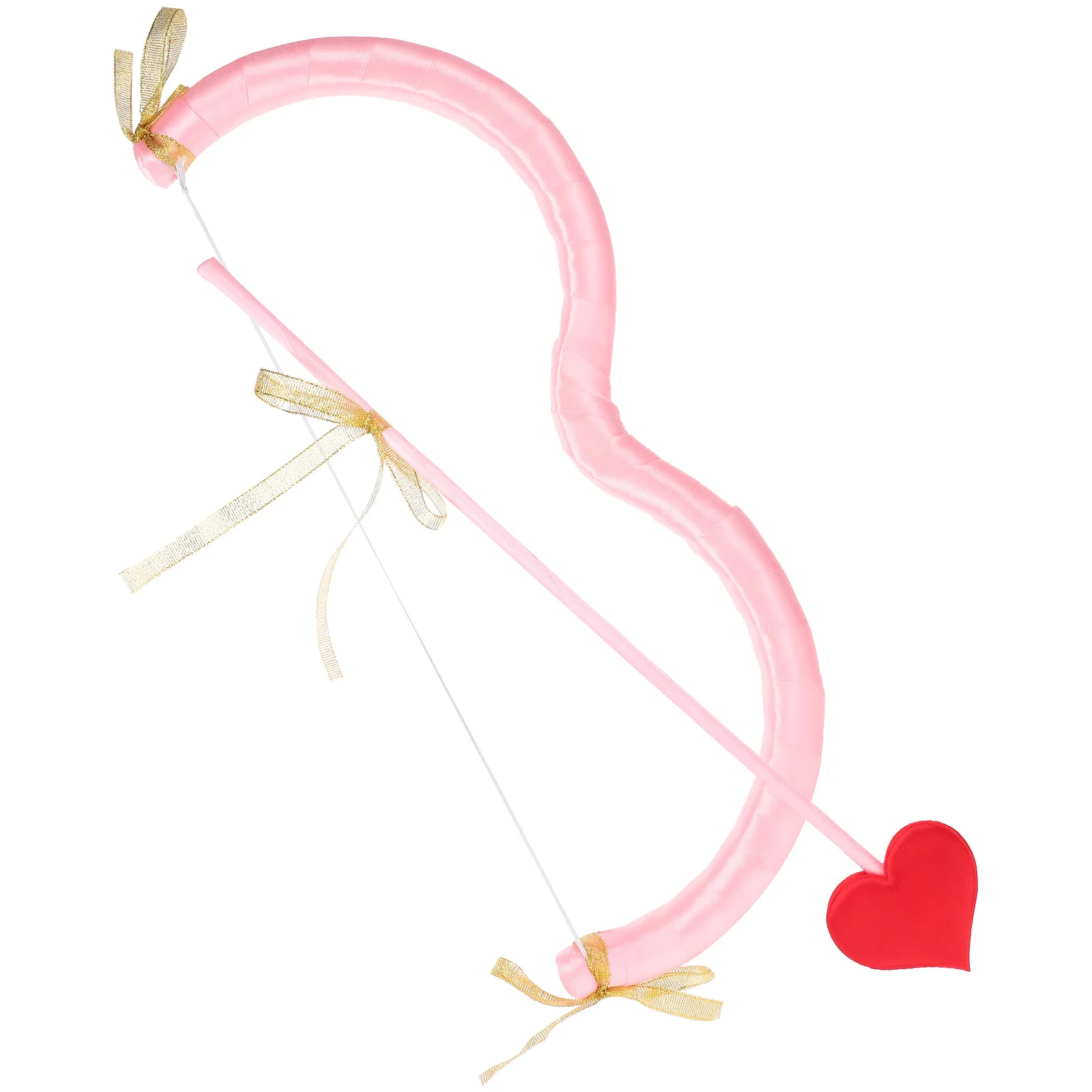 

Cute Cupid Bow Arrow Valentine Cosplay Prop Props Cutips Costume Accessory Party Supplies Silk Ribbon