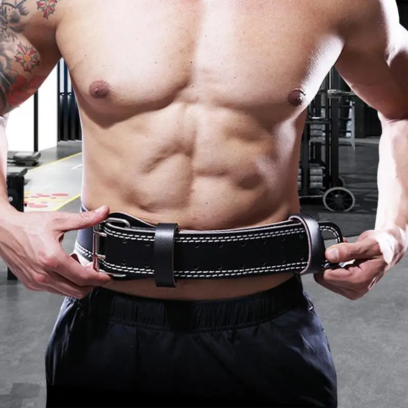 

Weight Lifting Belt | PU Leather Gym Belts for Men & Women | Lifting Belt for Weightlifting Powerlifting Strength Training Squat
