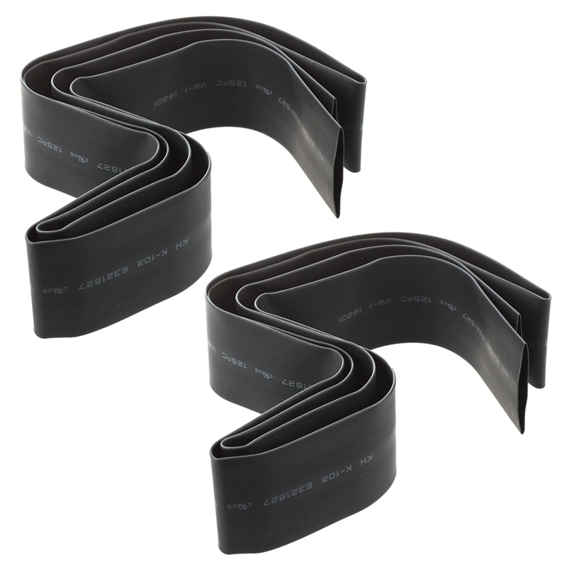 

2 шт., термоусадочные трубки, 20 мм, 1 м