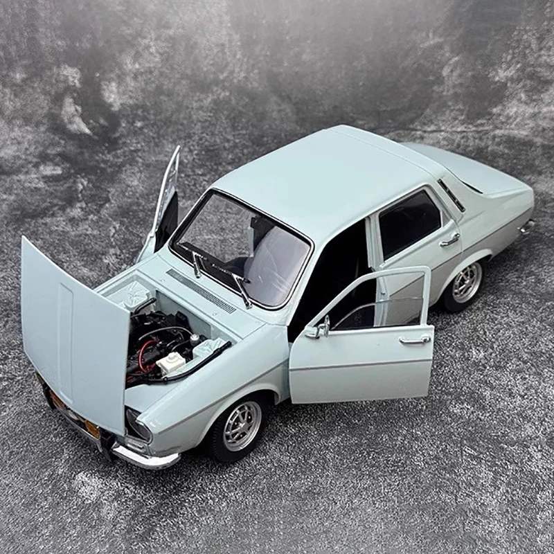Фото NOREV 1:18 для 12, модель автомобиля из сплава Gordini TS, сине-белая пара №5