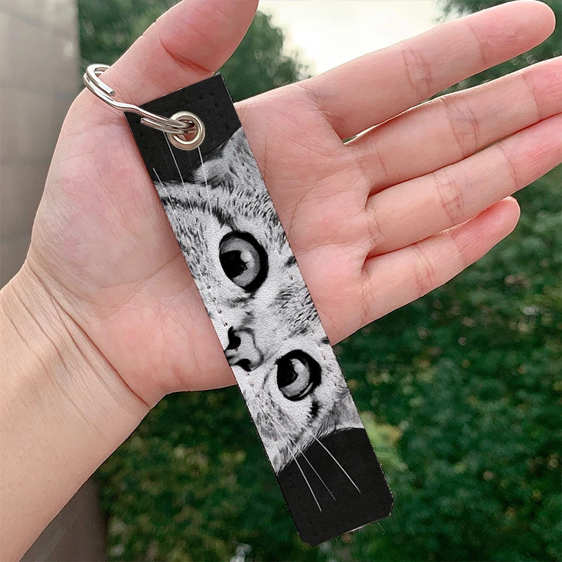 

Fashion You asleep yet Keychains Cute Strap Keyrings Hanging Holder Bag Car Wallet Trinket Keychain Hanging Bag Accessories