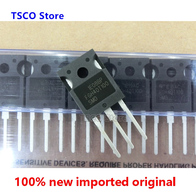 10 шт., FGH40T100 FGH40T100SMD, новый оригинальный бтиз 40 А/1000 в