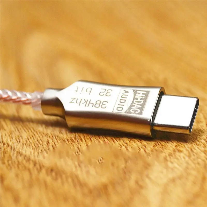 Фото USB Type-C на 3,5 мм аудиоинтерфейс ALC5686 HiFi DAC, усилитель для наушников, цифровой аудиодекодер, конвертер для наушников №1