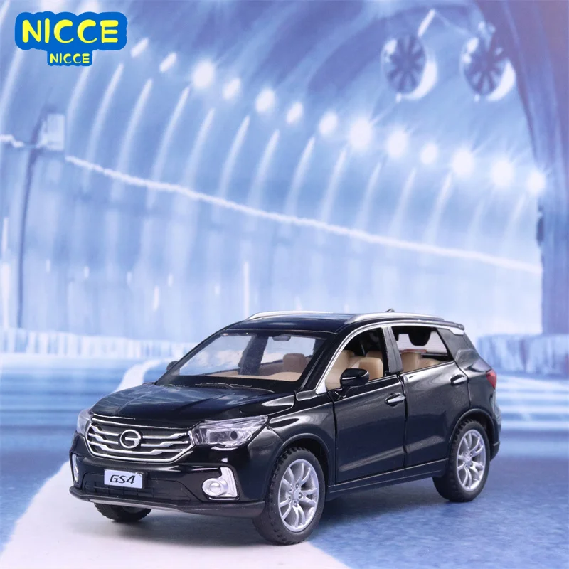 

Миниатюрная модель автомобиля из сплава TRUMPCHI GS4 Nicce 1:32, металлическая Коллекционная модель автомобиля, дисплей для детей, рождественские иг...