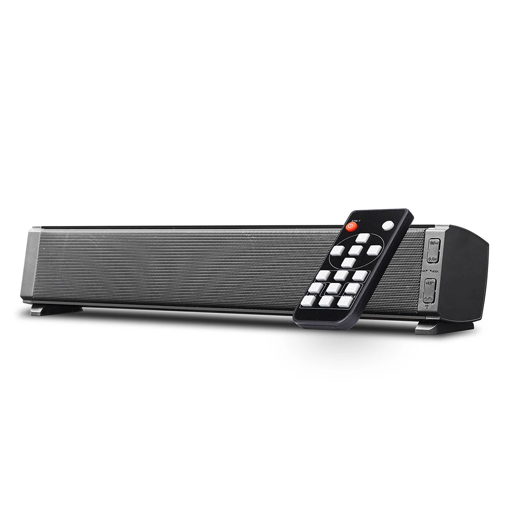 20W SR400 Soundbar TV Portable Wireless Speaker Bluetooth 5.0 HiFi Subwoofer 3D Stereo Sound with Remote Control Support TF AUX