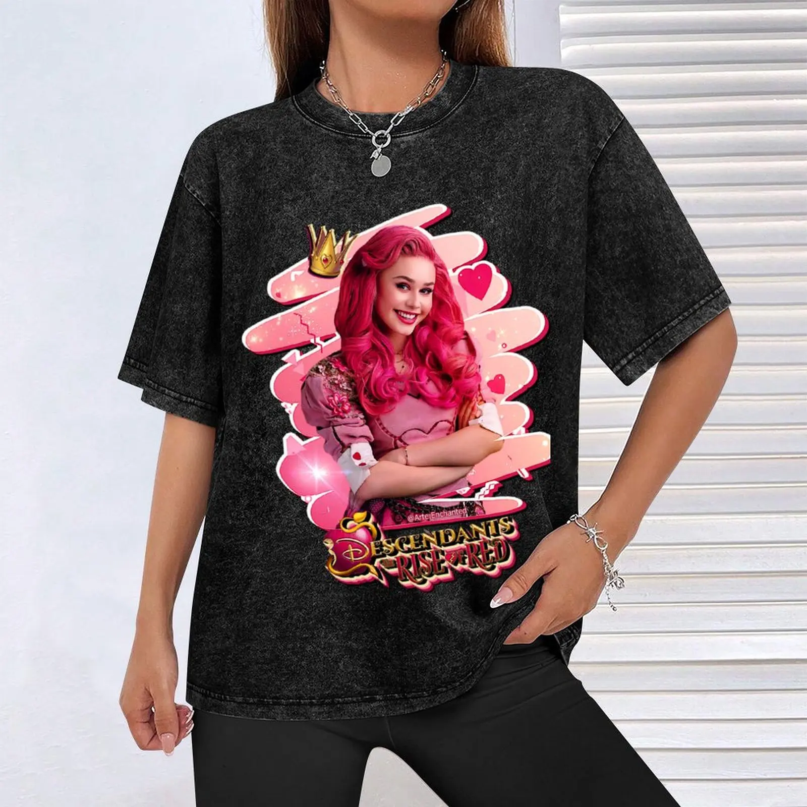 Футболка Descendands 4 The Rise of Red — Ruby Rose Turner as Bridget Queen Hearts большие футболки-тяжеловесы