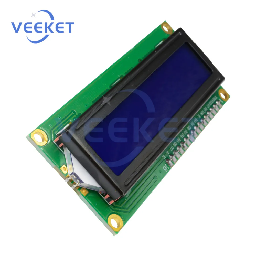 LCD1602 1602 LCD Module IIC I2C TWI SPI Serial Interface 5V Blue/ Yellow Screen 16X2 Character Display for Arduino |