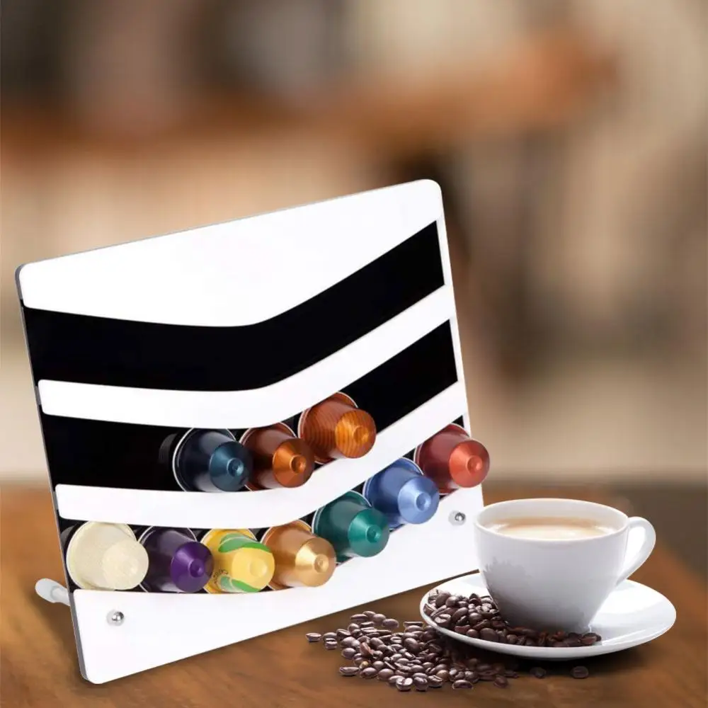 Купи Coffee Capsule Stand Coffee Capsules Organizer Kitchen Coffee Shop Storage Shelves Rack Box Coffee Capsule Holder Durable Newest за 1,011 рублей в магазине AliExpress