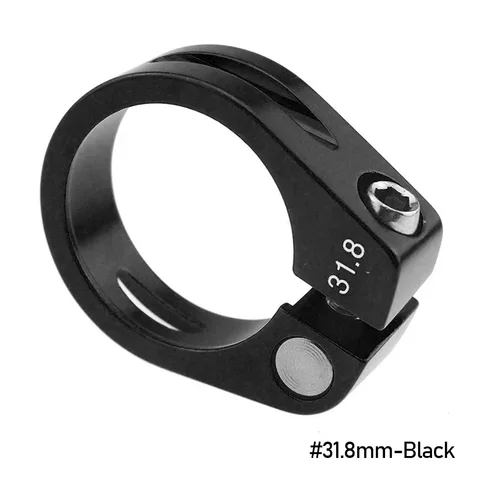 Зажим подседельного штыря алюминиевый 31.8/34.9 мм