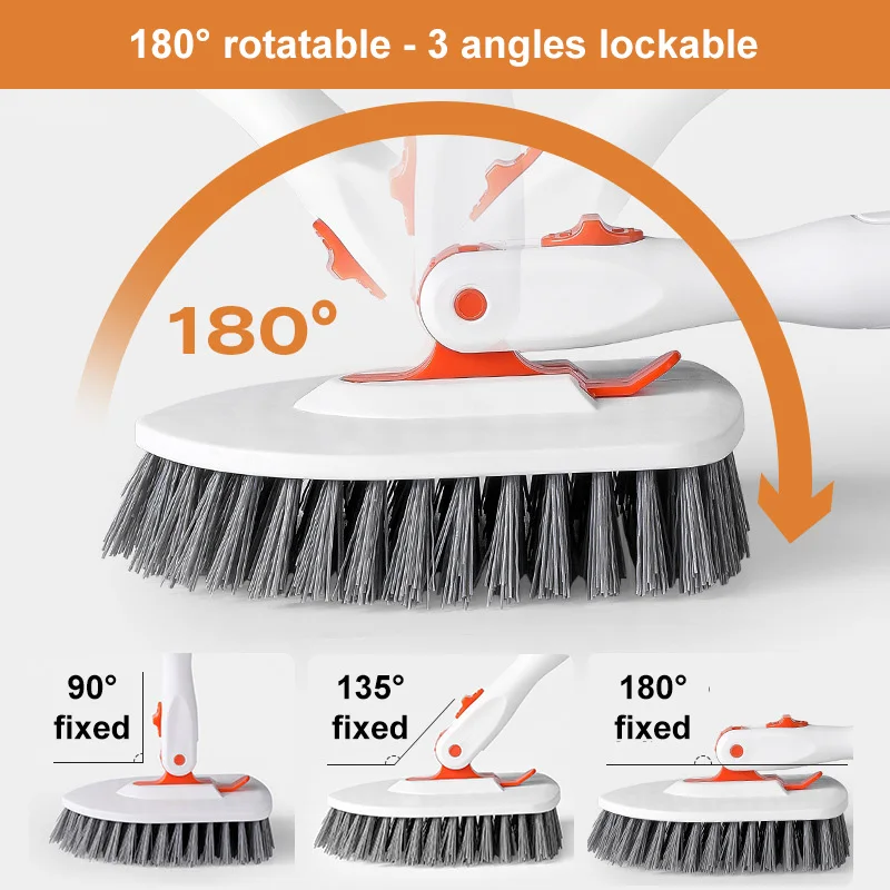 1 шт. щетка для чистки ванной комнаты скребок пола фотография