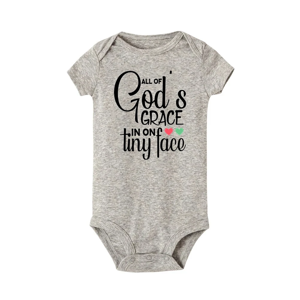 Комбинезон для новорожденных с изображением всего Бога изящности в одном и