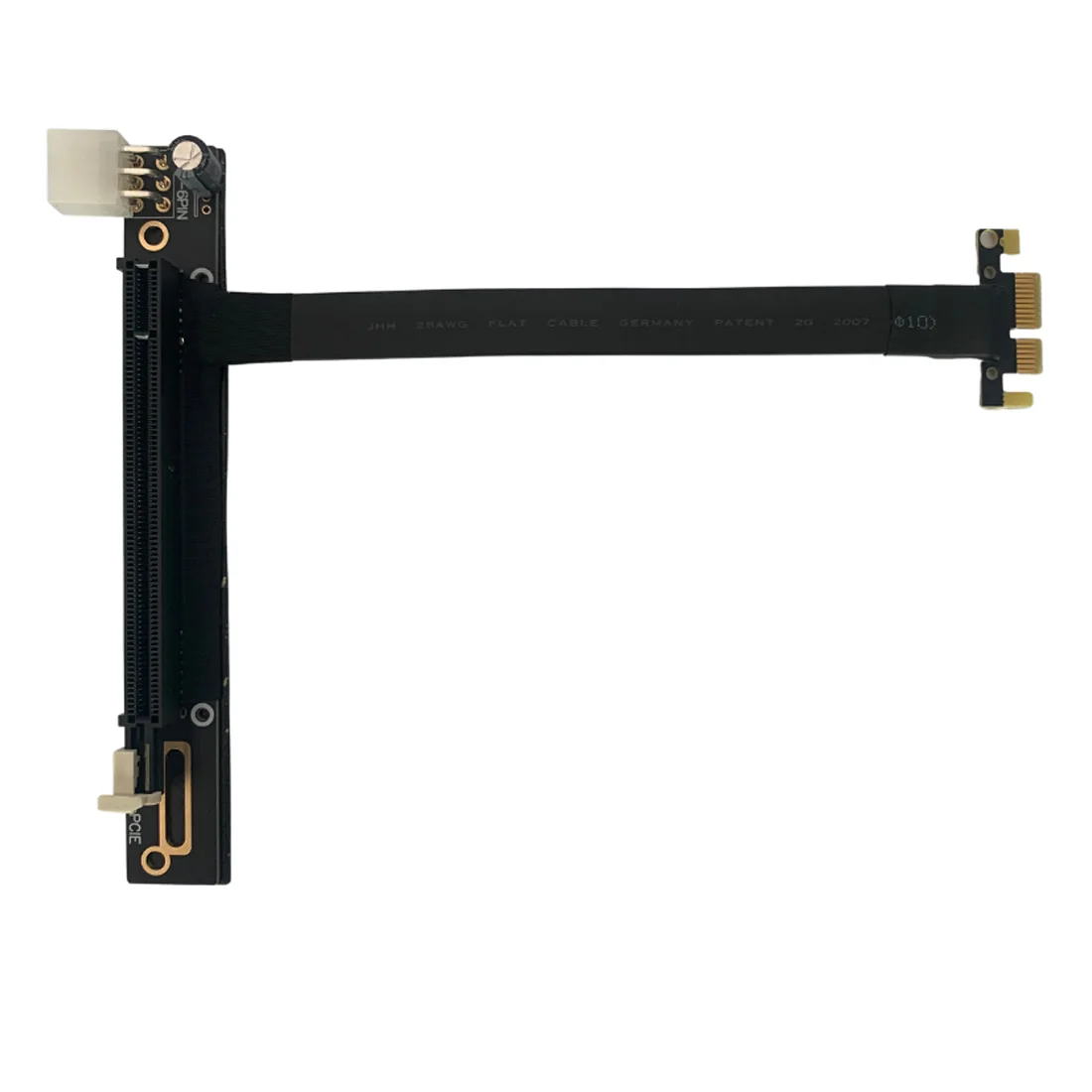 PCIE 3 0 X1 до X16 90-градусный удлинитель для графической карты 6P/4P порт питания