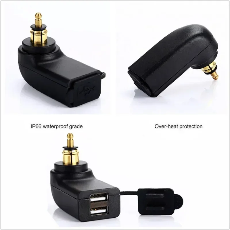 F800R QC3.0 Dual USB зарядное устройство адаптер питания Hella DIN разъем для BMW F750GS R1250GSA G650XGS