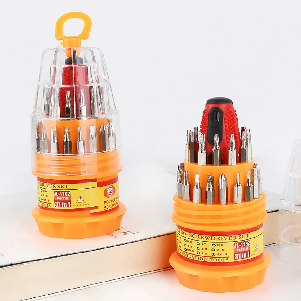 

15/31 In 1 Screwdriver Set Of Screw Driver Bit Set Multi-Function Precision Mobile Phone Repair Device Hand Tools Torx Hex
