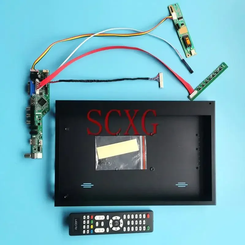 Металлический корпус + плата драйвера аналогового телевизора подходит для LTN154X1