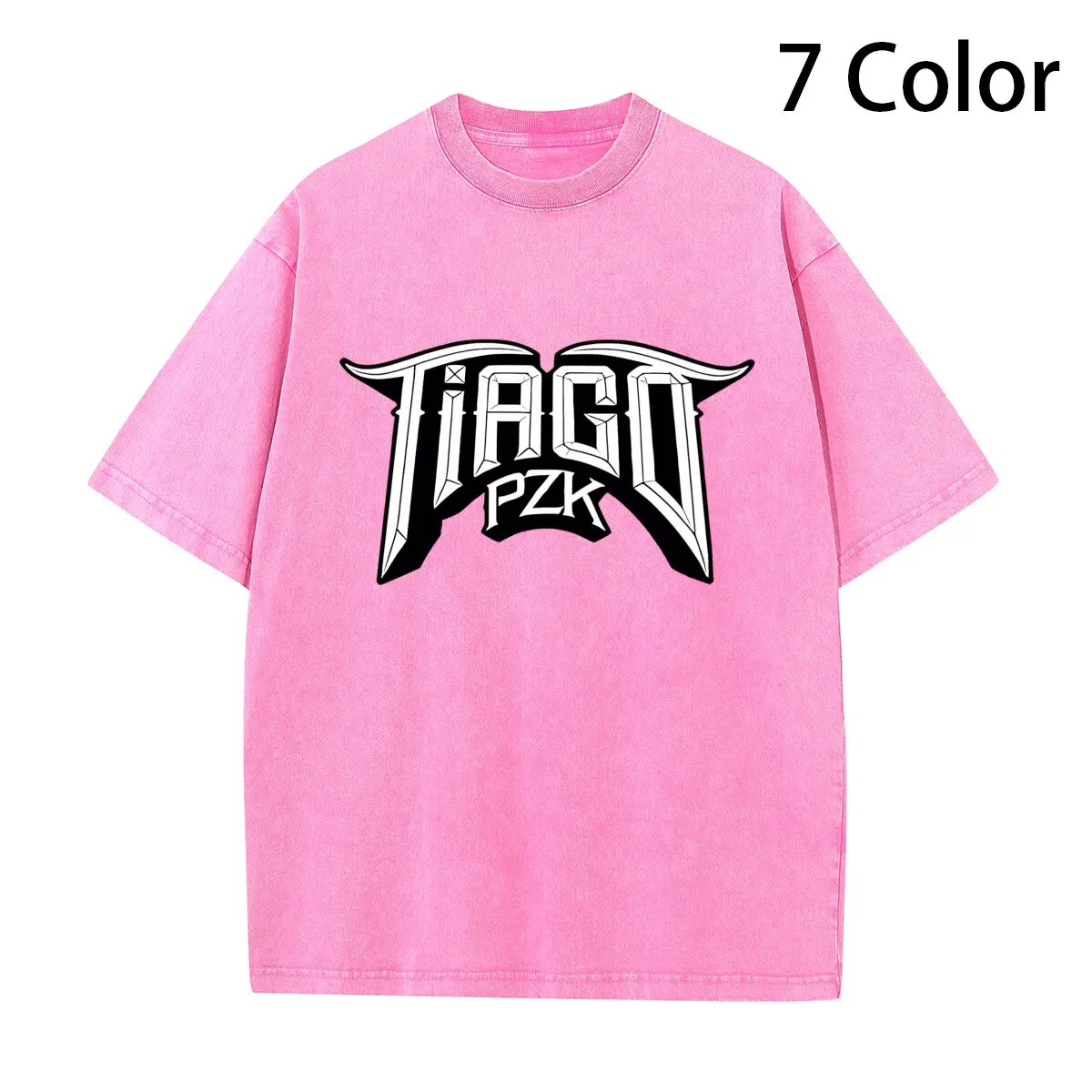 Толстовки Tiago PZK Merch футболка рэп Мерч с коротким рукавом модная унисекс