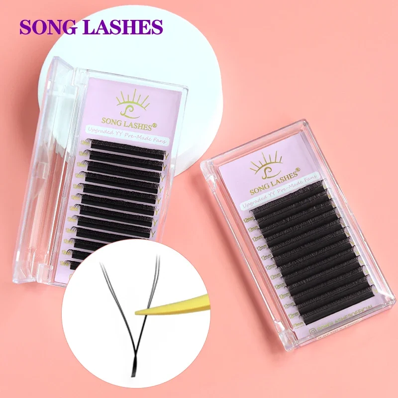 Ресницы Накладные Y-образные Winky Beauty натуральные индивидуальные легкая прививка