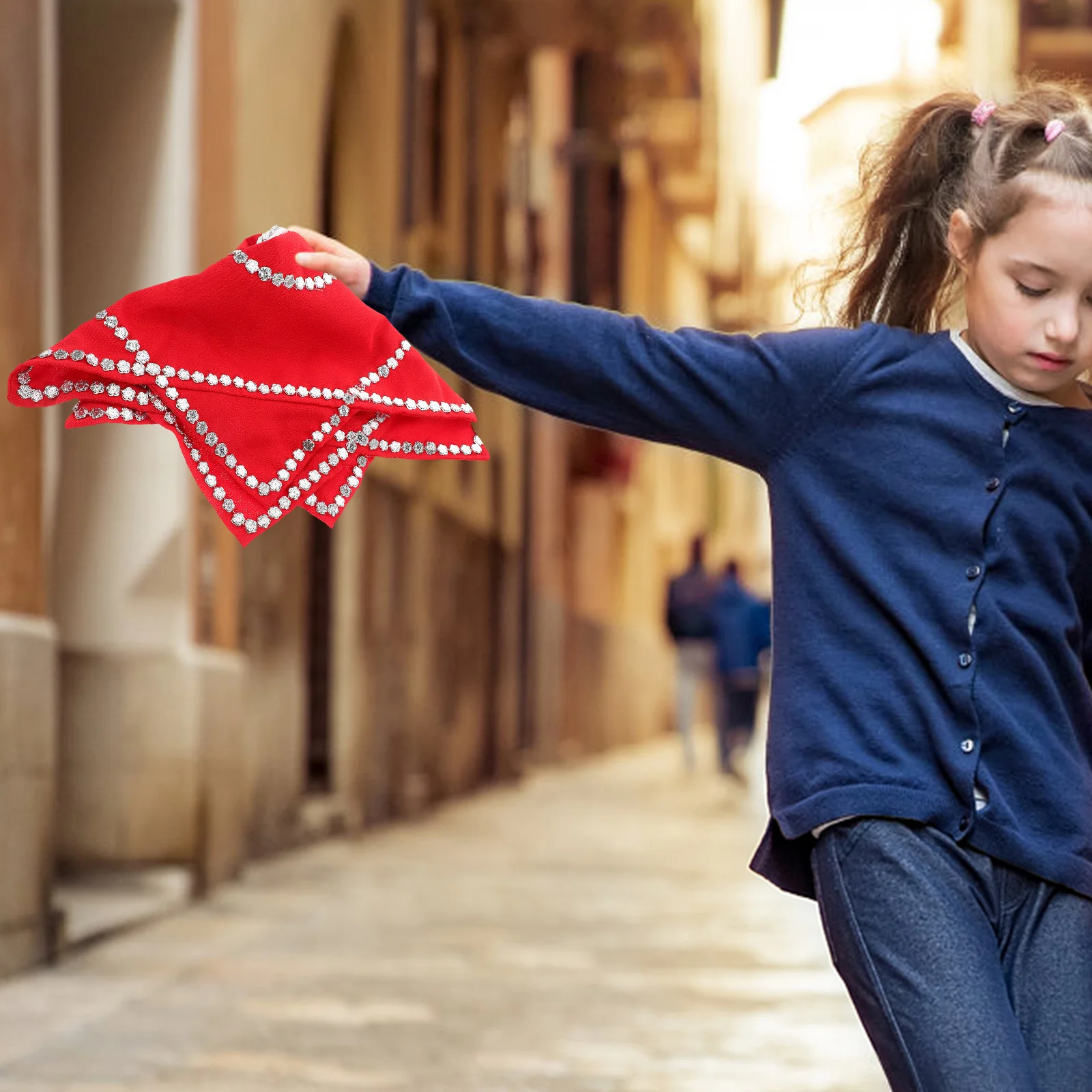 Танцевальный носовой платок шарфы для жонглирования танцевальные игры шелковые