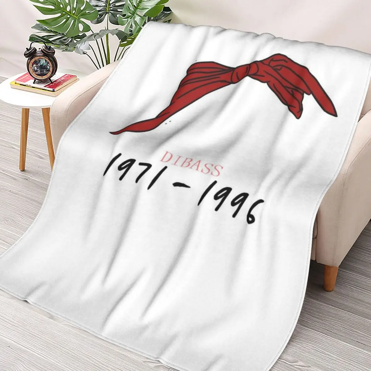 Tupac 3D Printed Flannel Throw Blanket