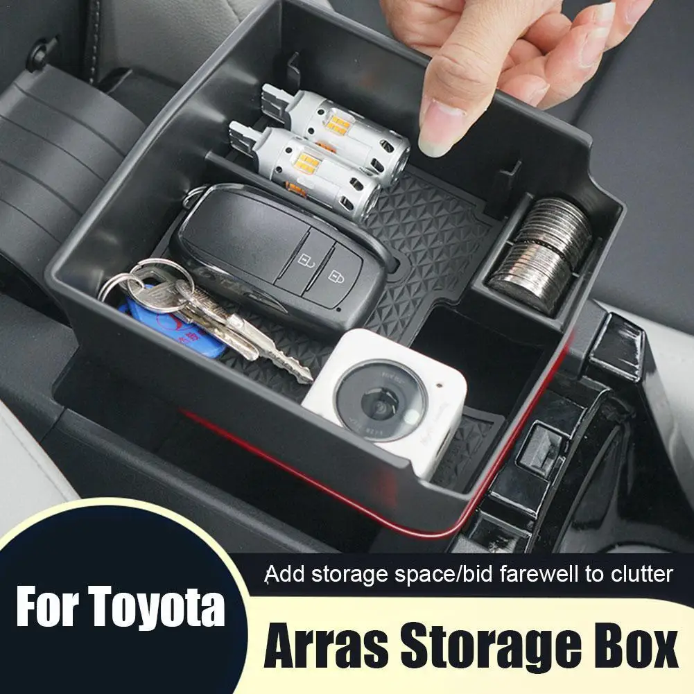 

For Toyota Corolla Cross 2021 2022 2023 2024 XG10 Car Armrest Box Storage Stowing Tidying Container Organizer Holder Tray Case