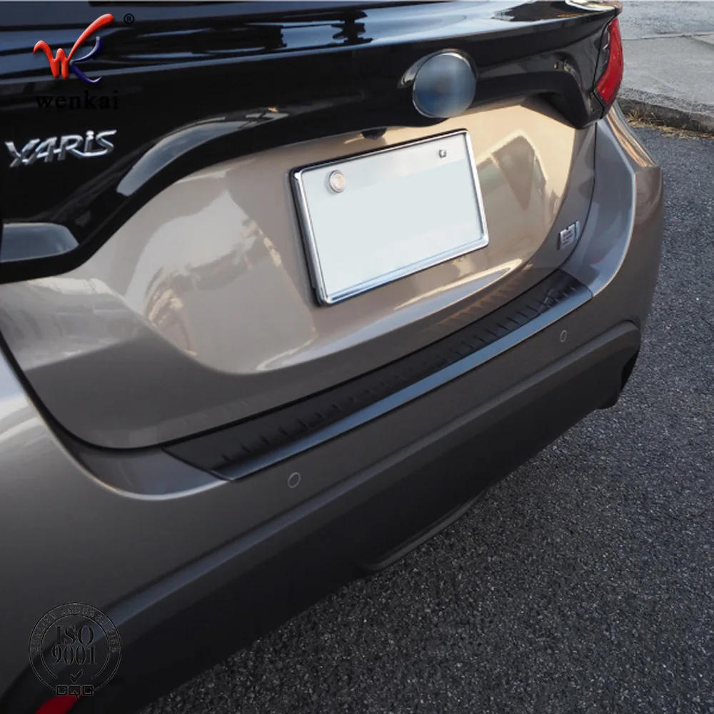Внешний защитный бампер для Toyota Yaris 2020 2021 из нержавеющей стали