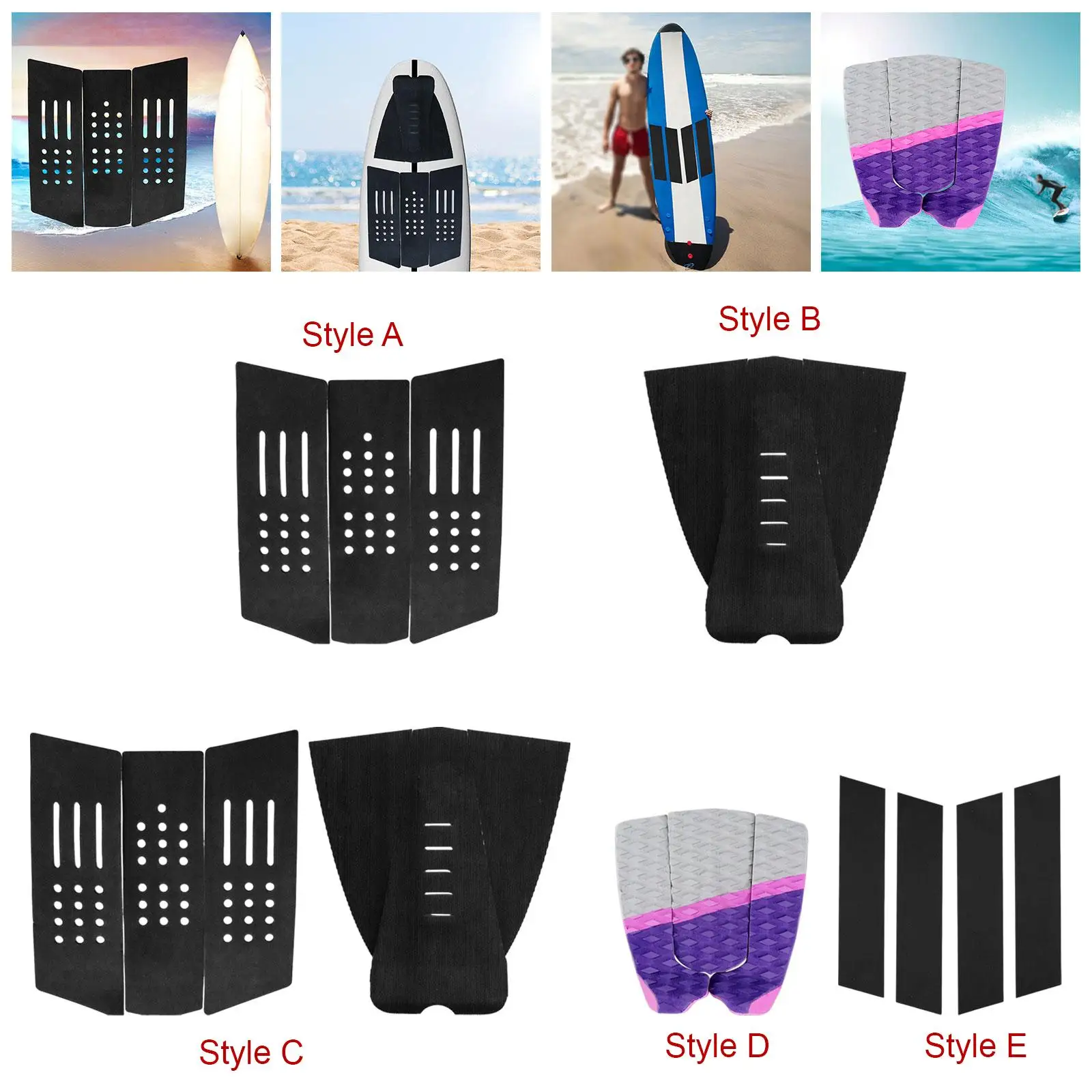 Сцепляющая Накладка для доски серфинга ручки деки прочная Задняя накладка