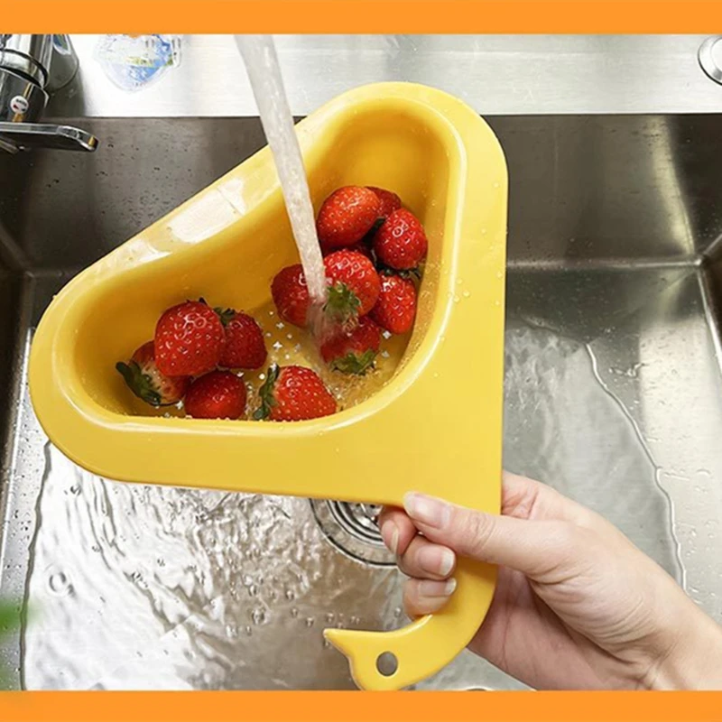 

Kitchen Leftover Sink Strainer Sink Swan Drain Basket General Fruit and Vegetable Drain Basket Multifunctional Drain Basket